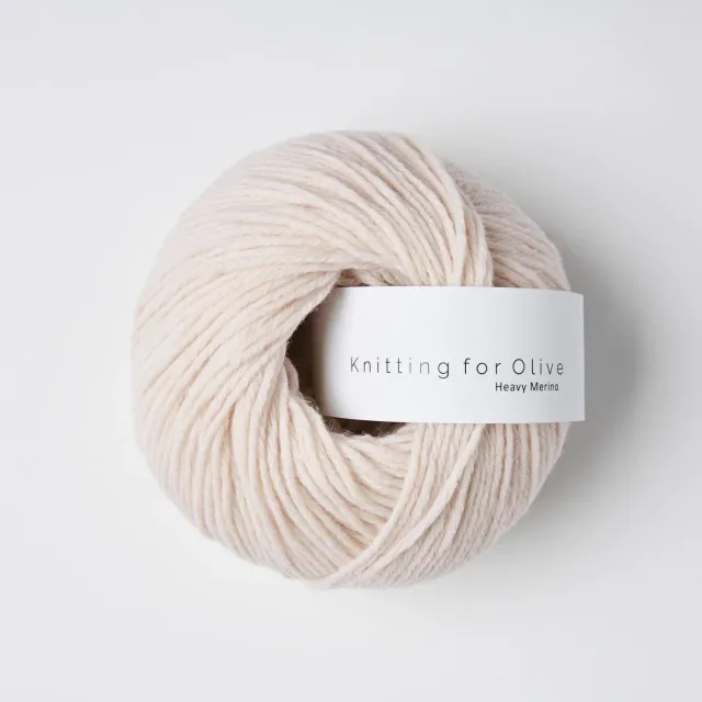 Knitting for Olive Heavy Merino Wolle Cloud 50g Naturweiß