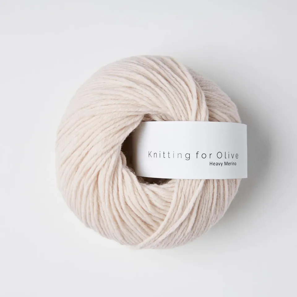 Knitting for Olive Heavy Merino Wolle Cloud 50g Naturweiß