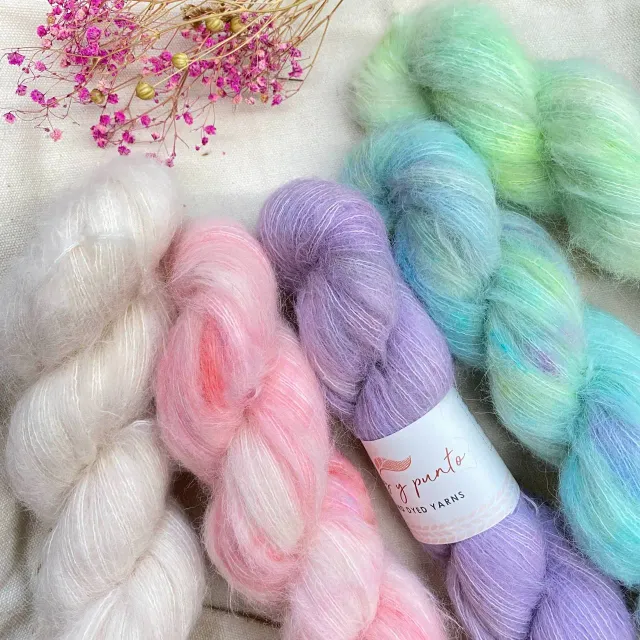 Feliz y Punto Cloud Strickwolle 50g Baby-Suri