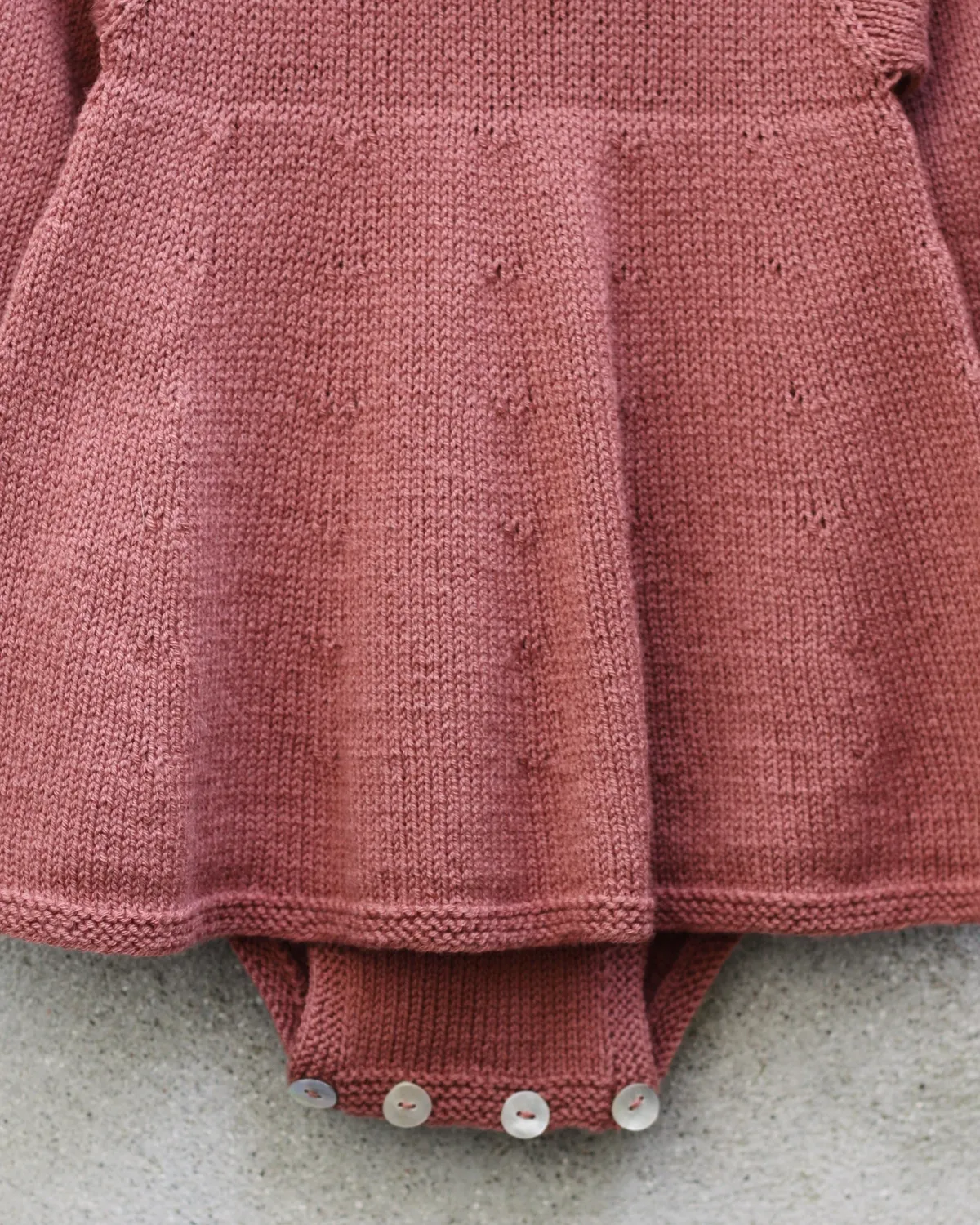 Knitting for Olive Agnes Romper Dress Strickanleitung Deutsch Fingering
