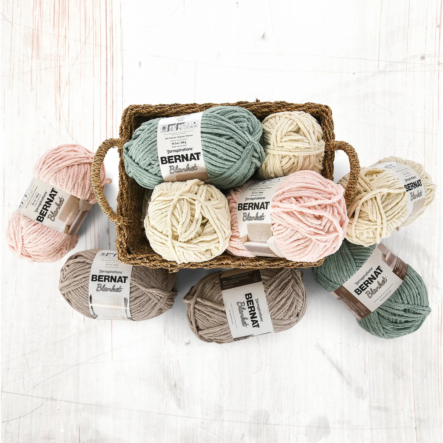 Bernat Blanket Sweet Treats Box Wollpaket 4 Knäuel