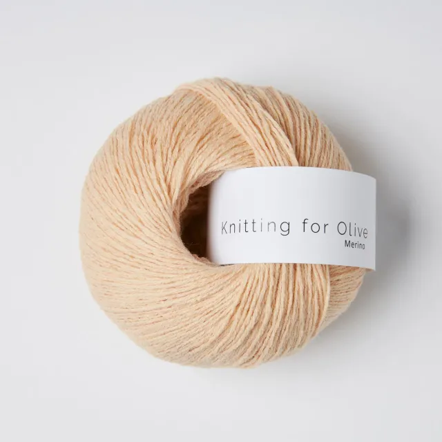 Knitting for Olive Merino Wolle Soft Peach 250m pfirsich
