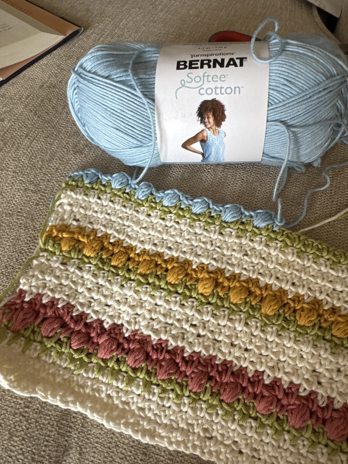 Bernat Softee Cotton Wollbox 12 Knäuel Wild Flower
