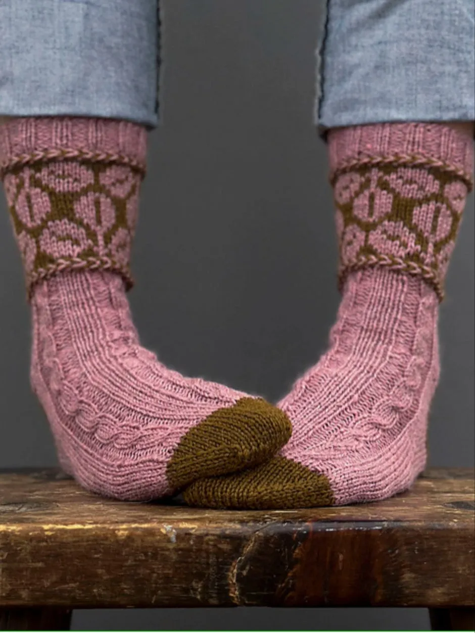 John Arbon Textiles Trideco Socken Strickkit Fairy Thimble