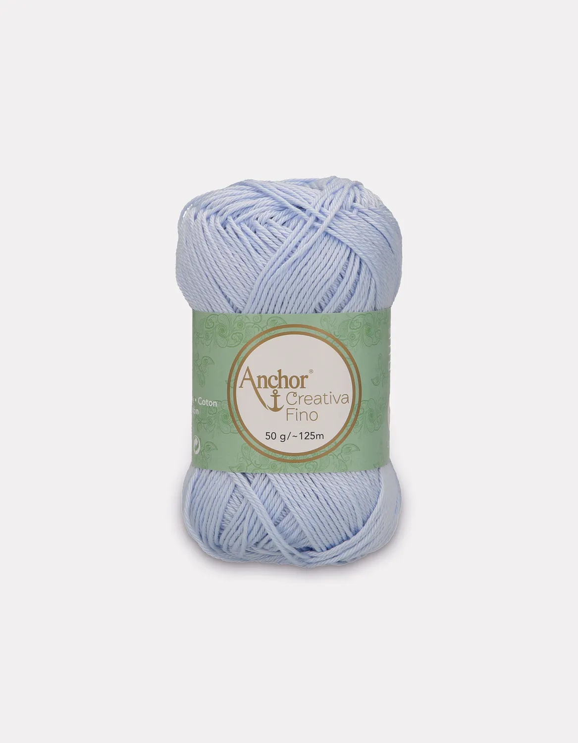 Anchor Creativa Fino Häkelgarn 50g 125m Baumwolle mercerisiert