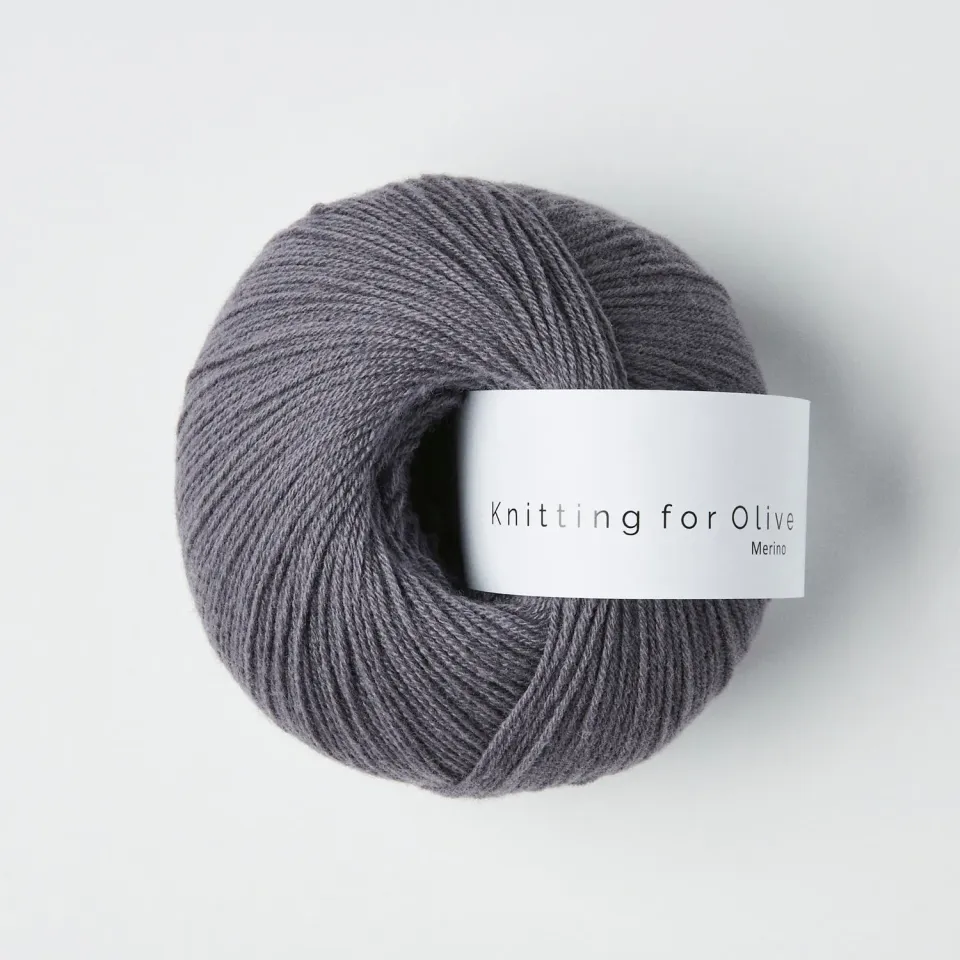 Knitting for Olive Merino Wolle Dusty Violette muted