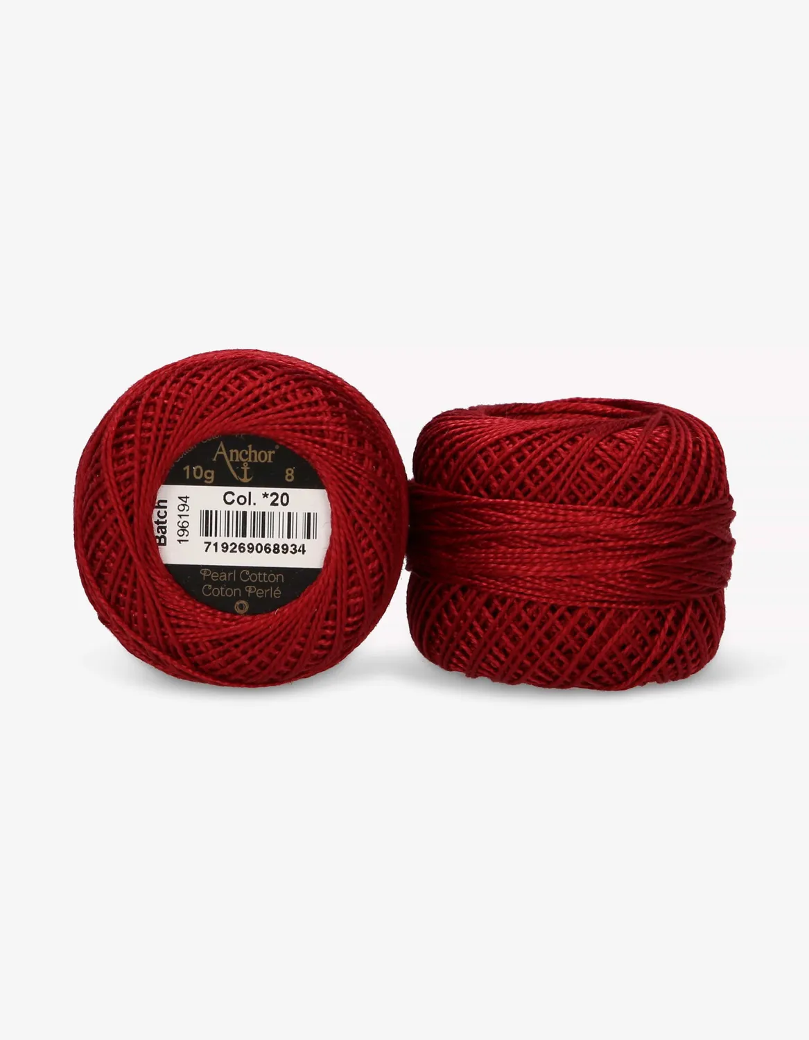 Anchor Pearl Cotton 8 Stickgarn Baumwolle mercerisiert Stärke 8