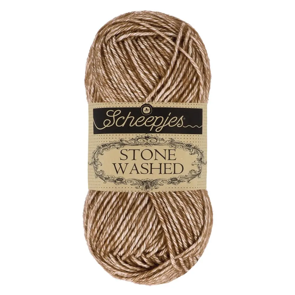 Scheepjes Stone Washed Garn 50g 809 Gelber Jaspis
