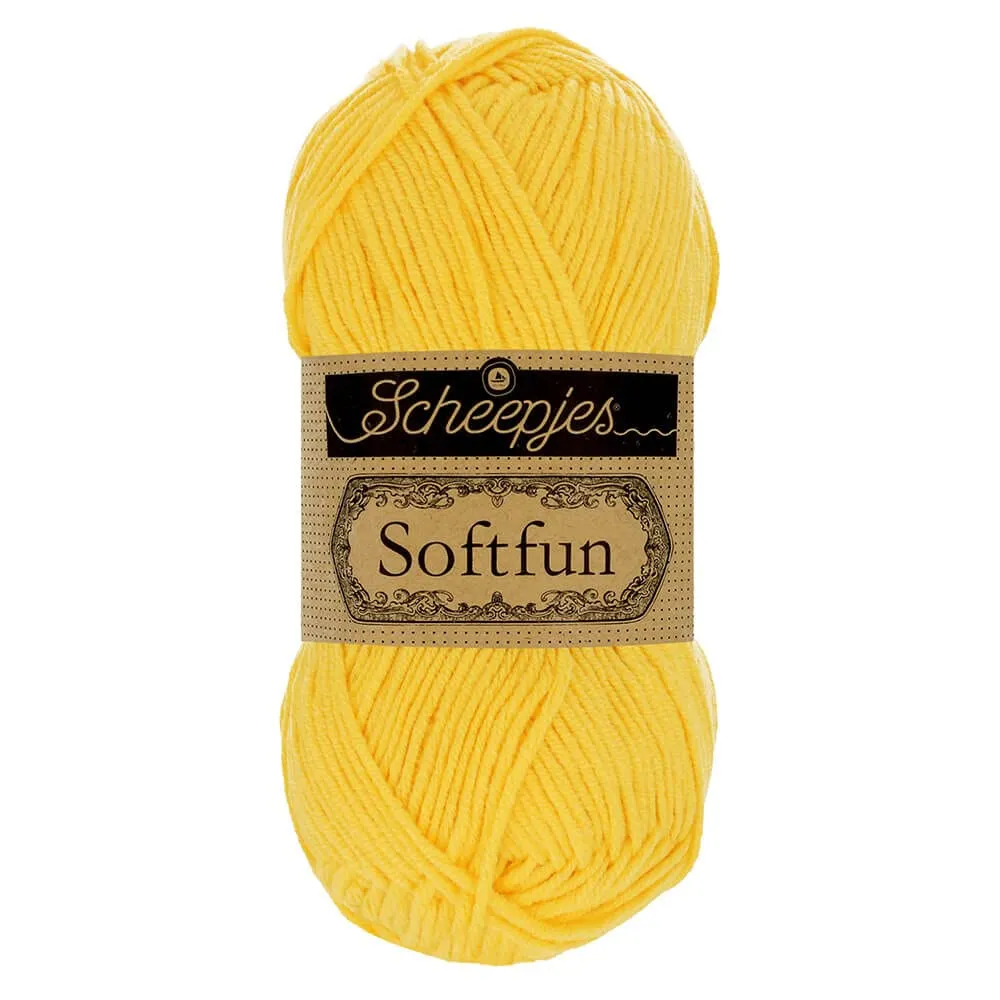 Scheepjes Softfun Mischgarn 50g 2652 Cantaloup-Melone pastell