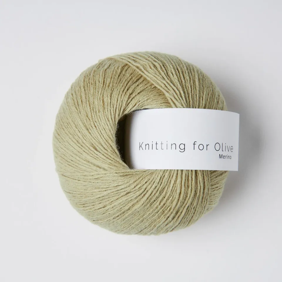 Knitting for Olive Merino Wolle Fennel Seed Hellgrün meliert