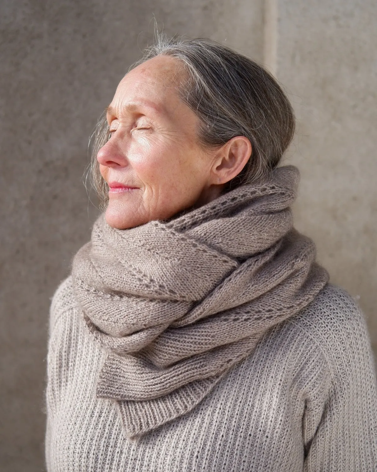 Knitting for Olive Fern Scarf Strickanleitung Einheitsgröße