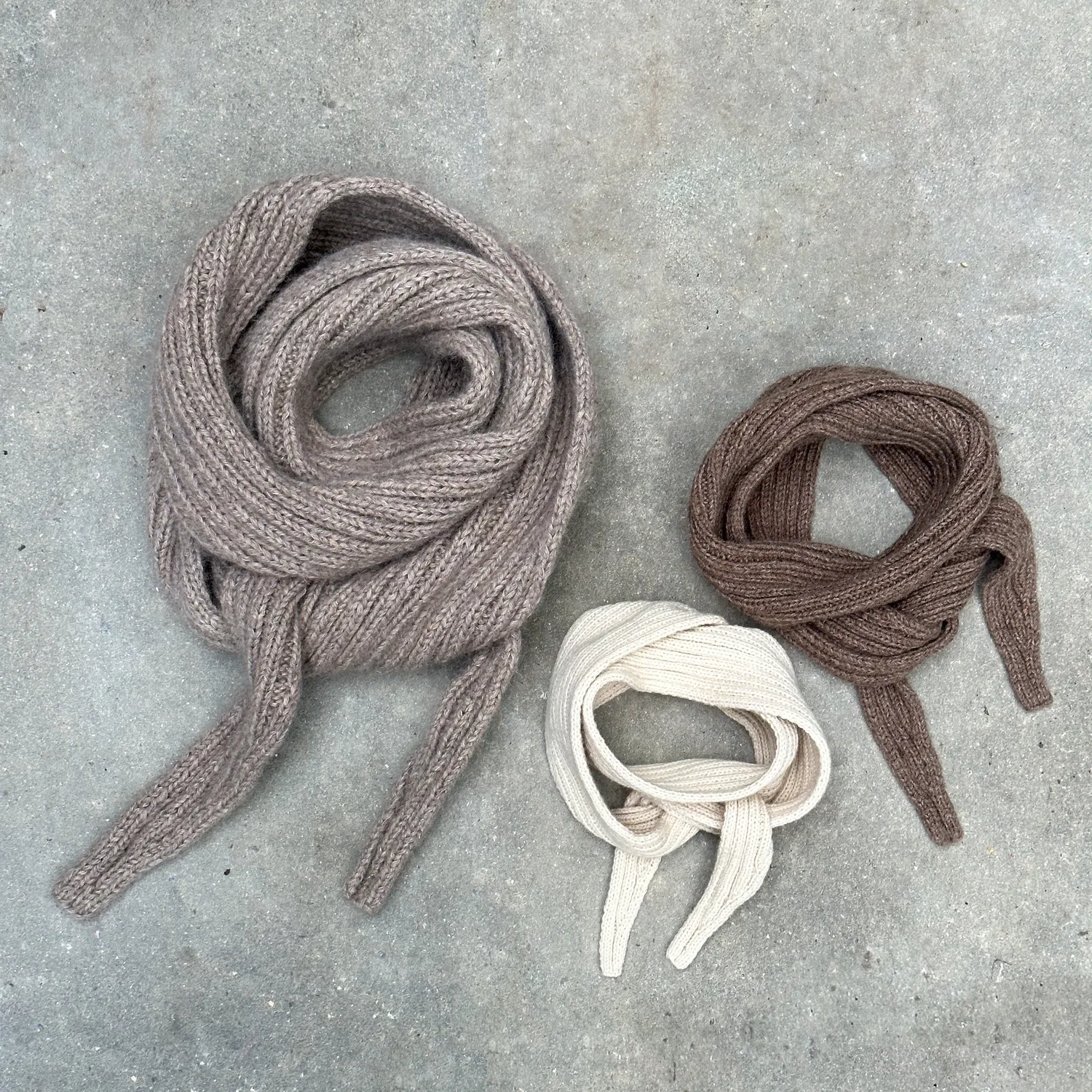 Knitting for Olive Alex Scarf Strickanleitung Schal 3 Größen