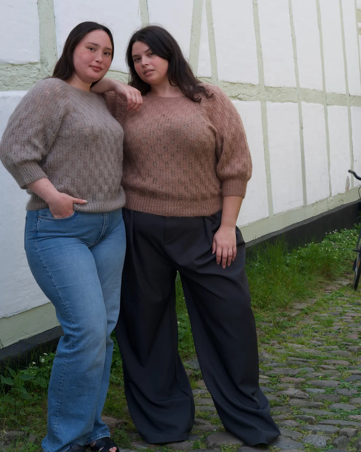 Knitting for Olive Isolde Blouse Strickanleitung deutsch Mohair