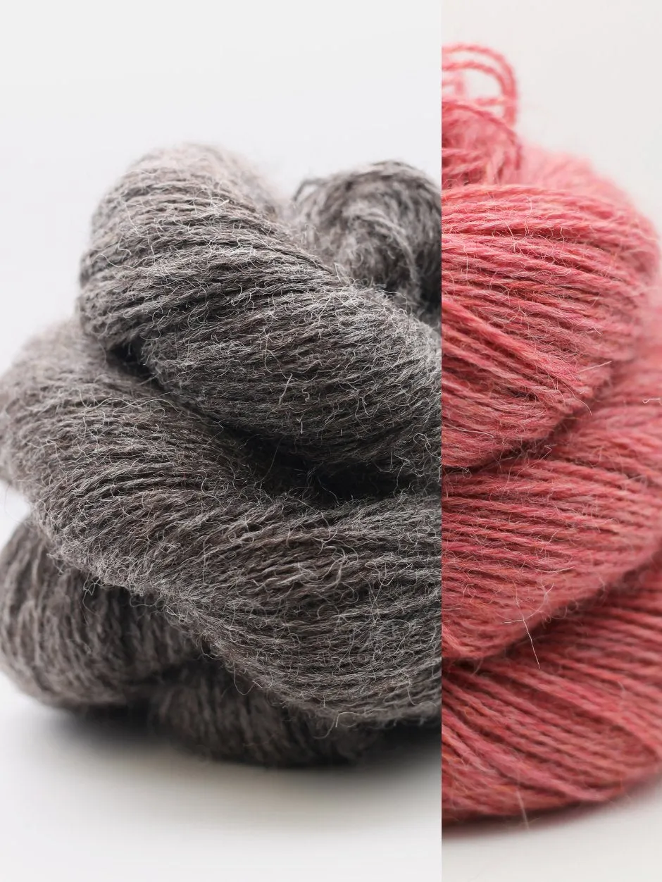 John Arbon Pothos Shawl Anleitung Zoe Snow Ash Tuch