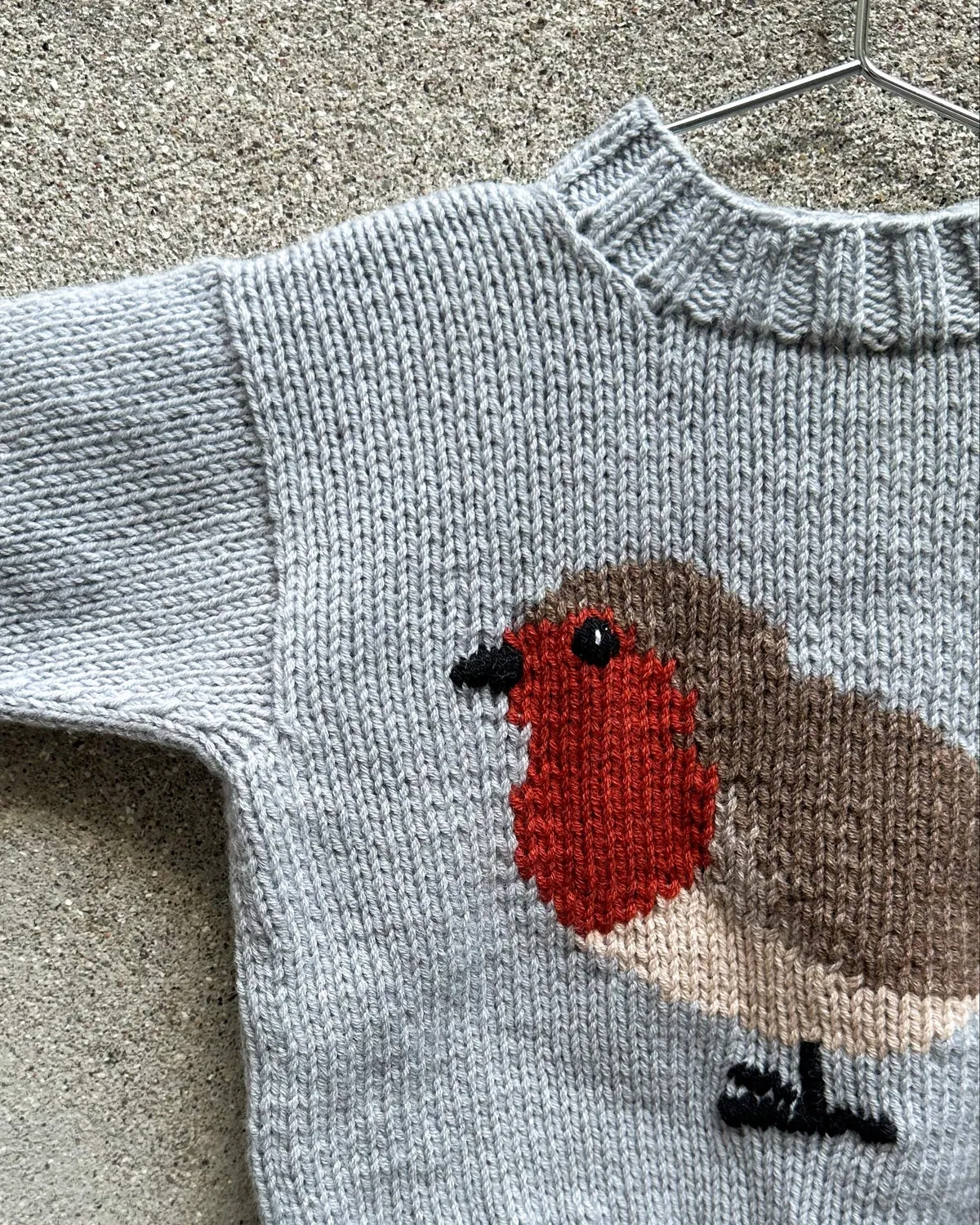 Knitting for Olive Bird Sweater Strickanleitung Kinder 1-6 J