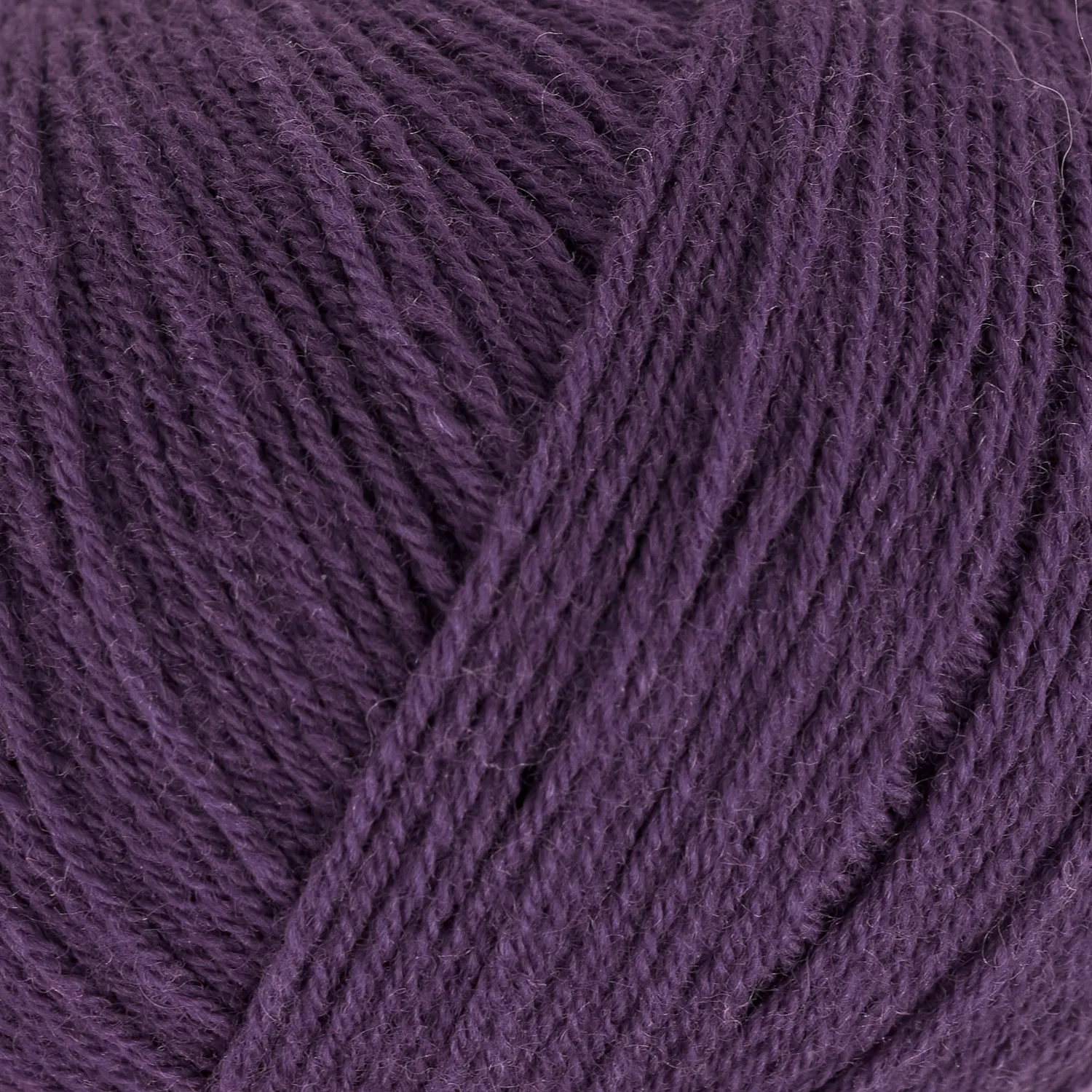 Knitting for Olive Merino Wolle Plum Aubergine 250m
