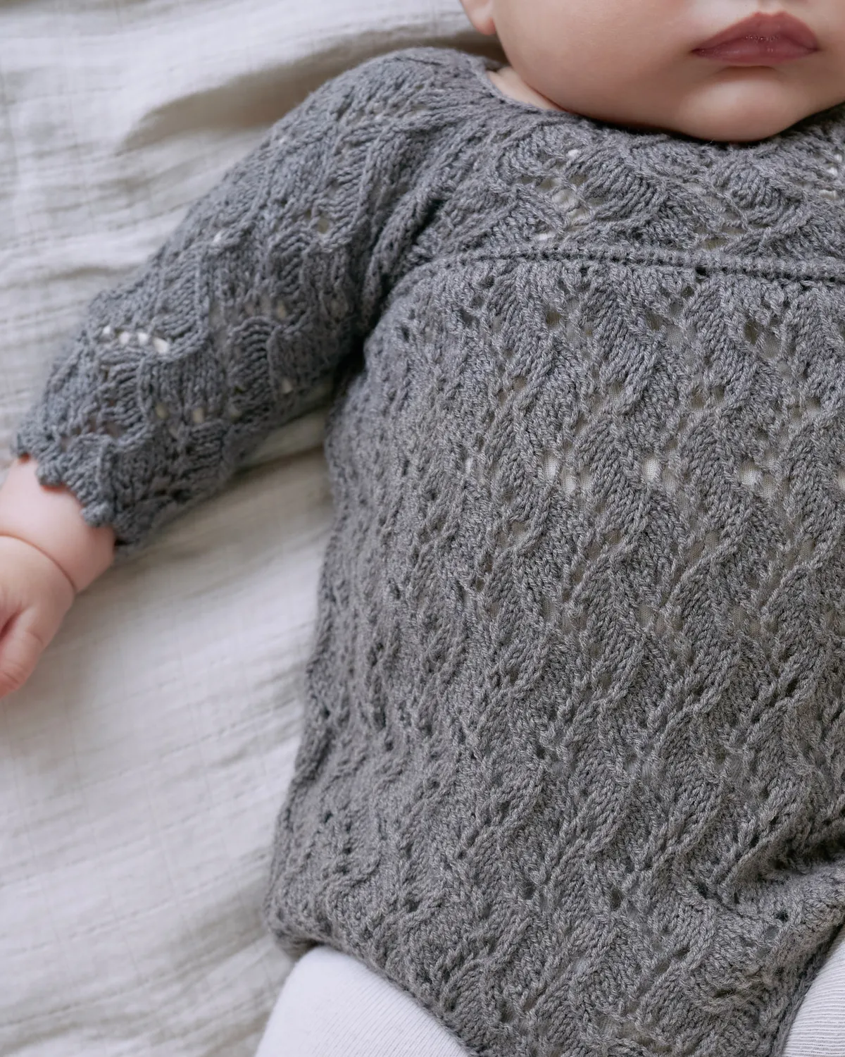 Knitting for Olive Holly Romper Strickanleitung 6-24 Monate