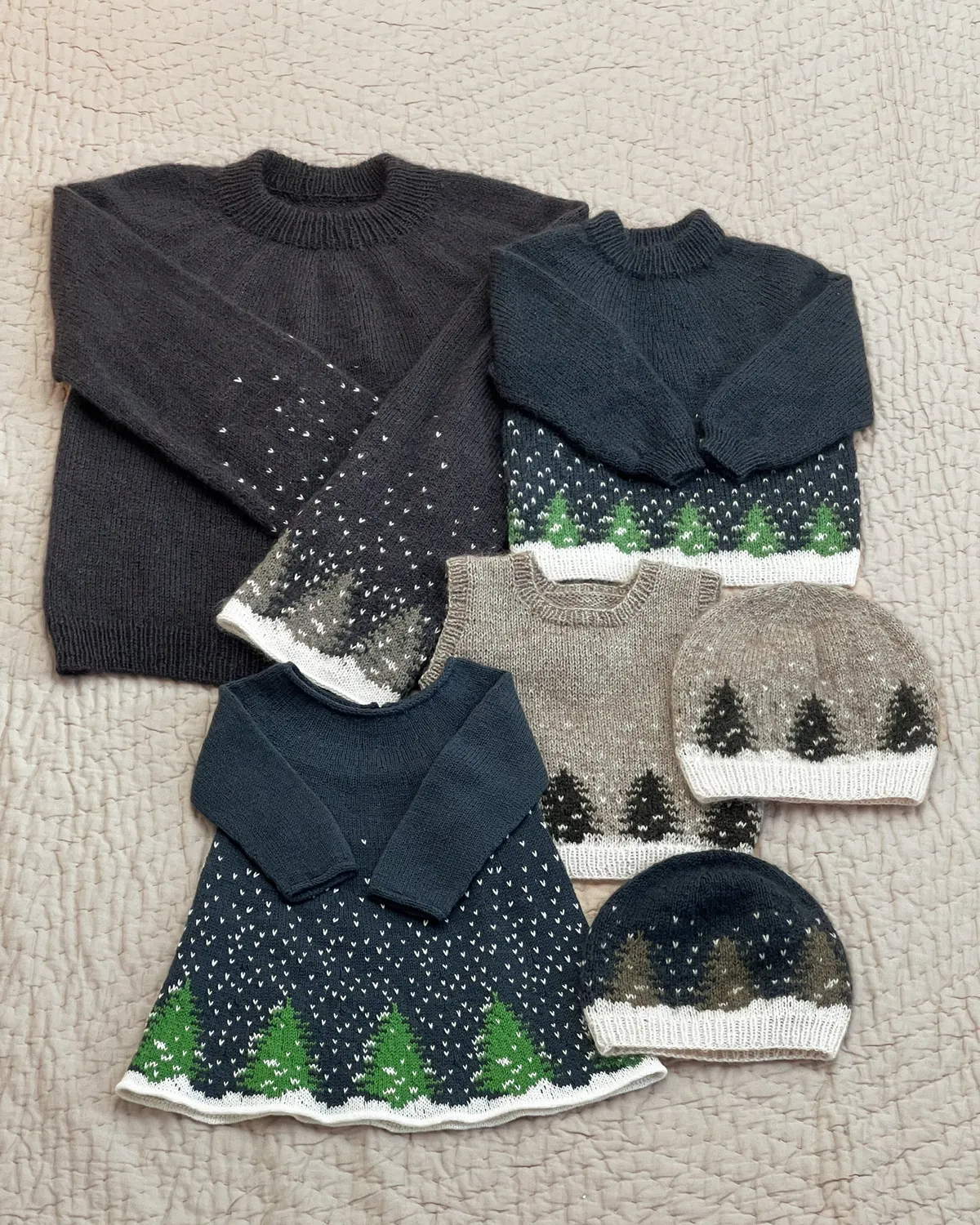 Knitting for Olive Snow Vest Strickanleitung Kinderweste