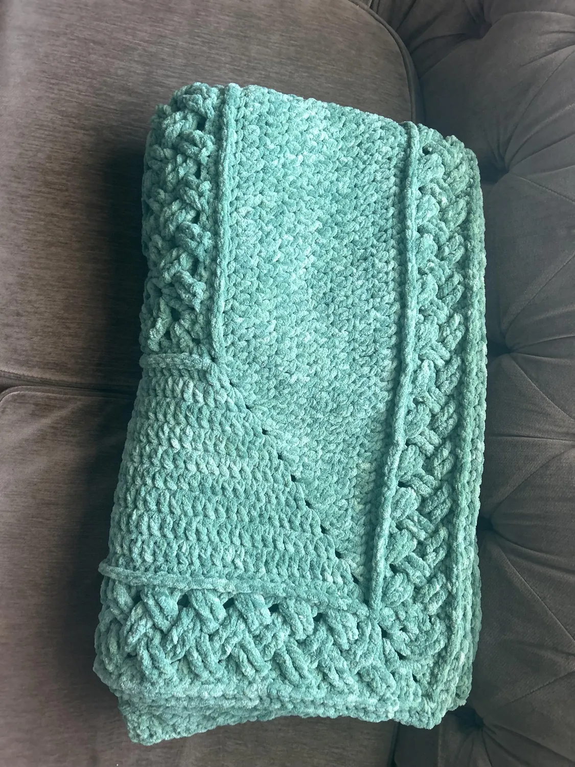 Bernat Blanket Mist-ical Chenillegarn 300g Marmor-Effekt