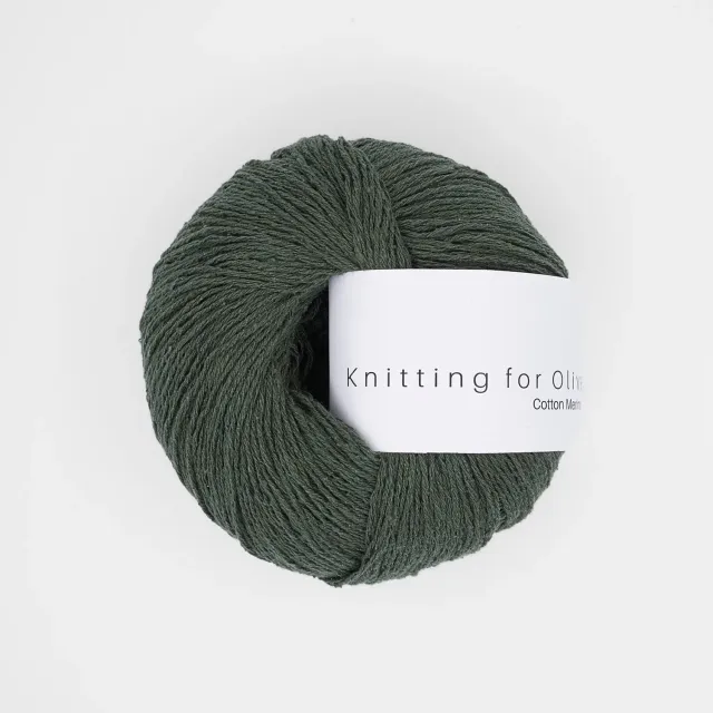 Knitting for Olive Pure Silk Bottle Green Seide Flaschengrün 50g