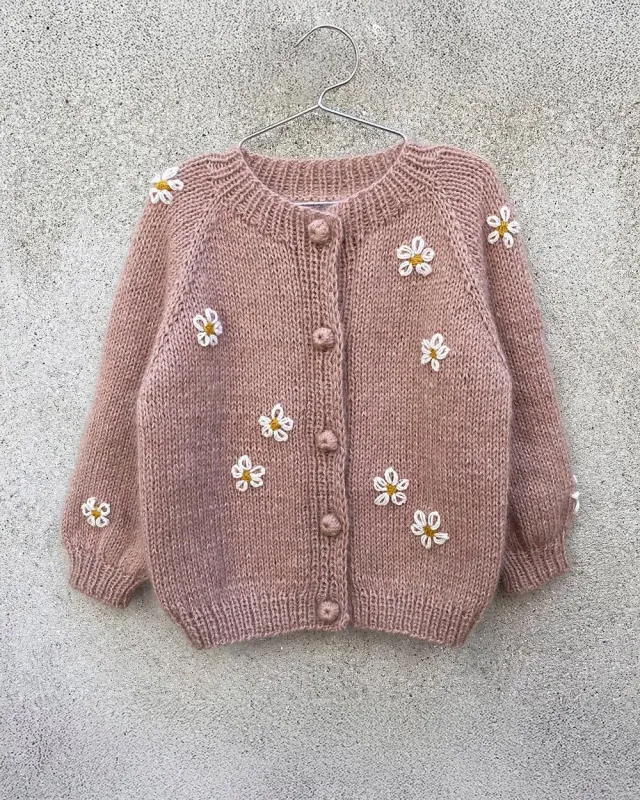 Knitting for Olive Daisy Cardigan Strickanleitung Kinder Deutsch