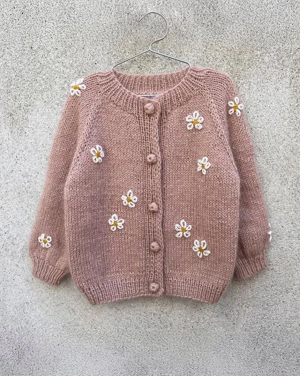 Knitting for Olive Daisy Cardigan Strickanleitung Kinder Deutsch