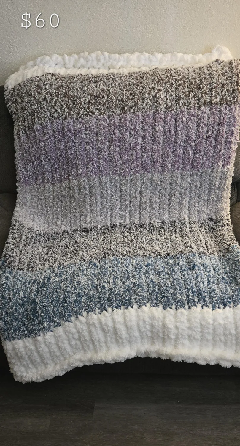 Bernat Blanket Extra Thick Garn 600g Farbverlauf