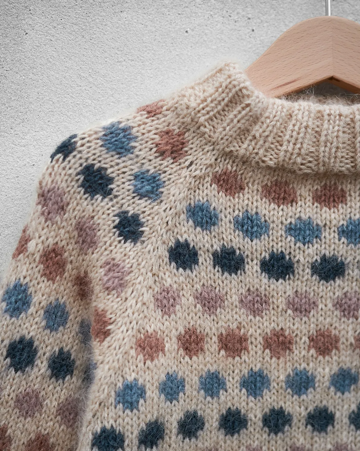 Knitting for Olive Dot Sweater Strickanleitung Kinder 1-12 Jahre