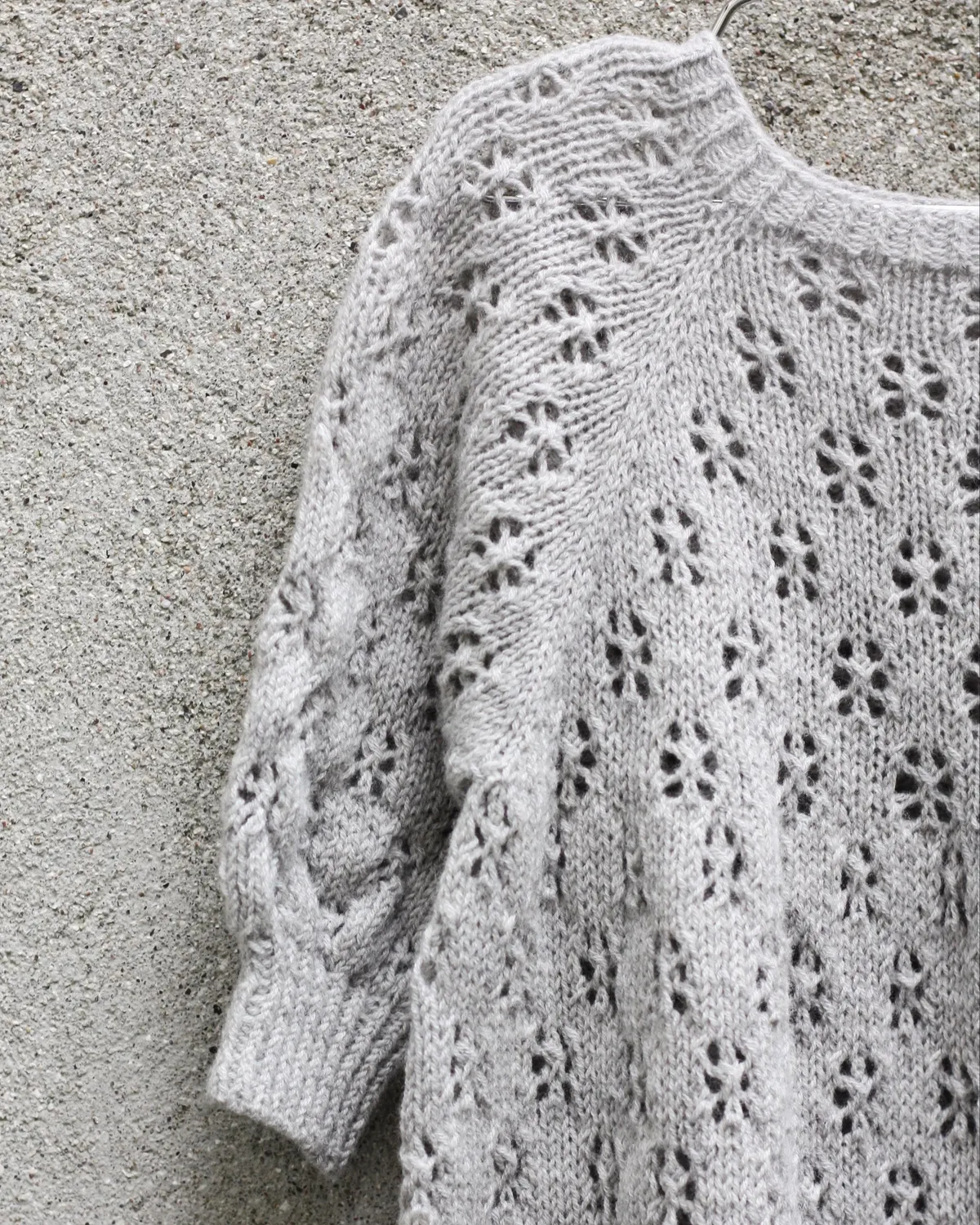 Knitting for Olive Margherita Dress Strickanleitung Kinder Lochmuster