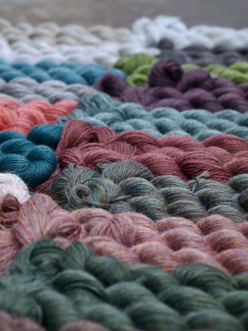 John Arbon Appledore Lace Strickwolle 50g Tweedy