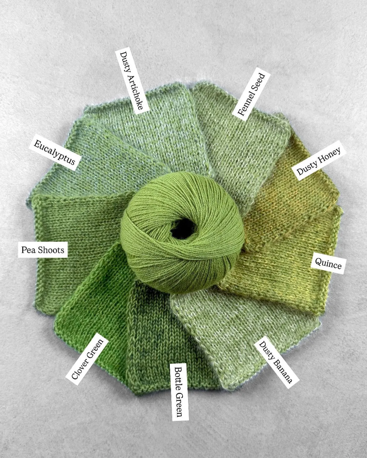 Knitting for Olive Merino Wolle Pea Shoots hellgrün
