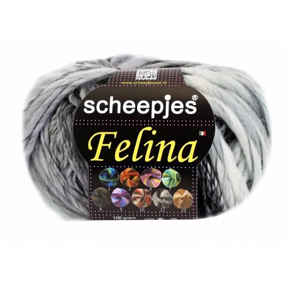Scheepjes Felina 021 Strickwolle 100g flauschig
