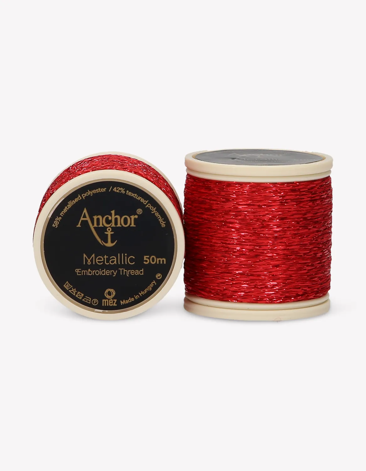 Anchor Metallic Stickgarn 50m Effektgarn