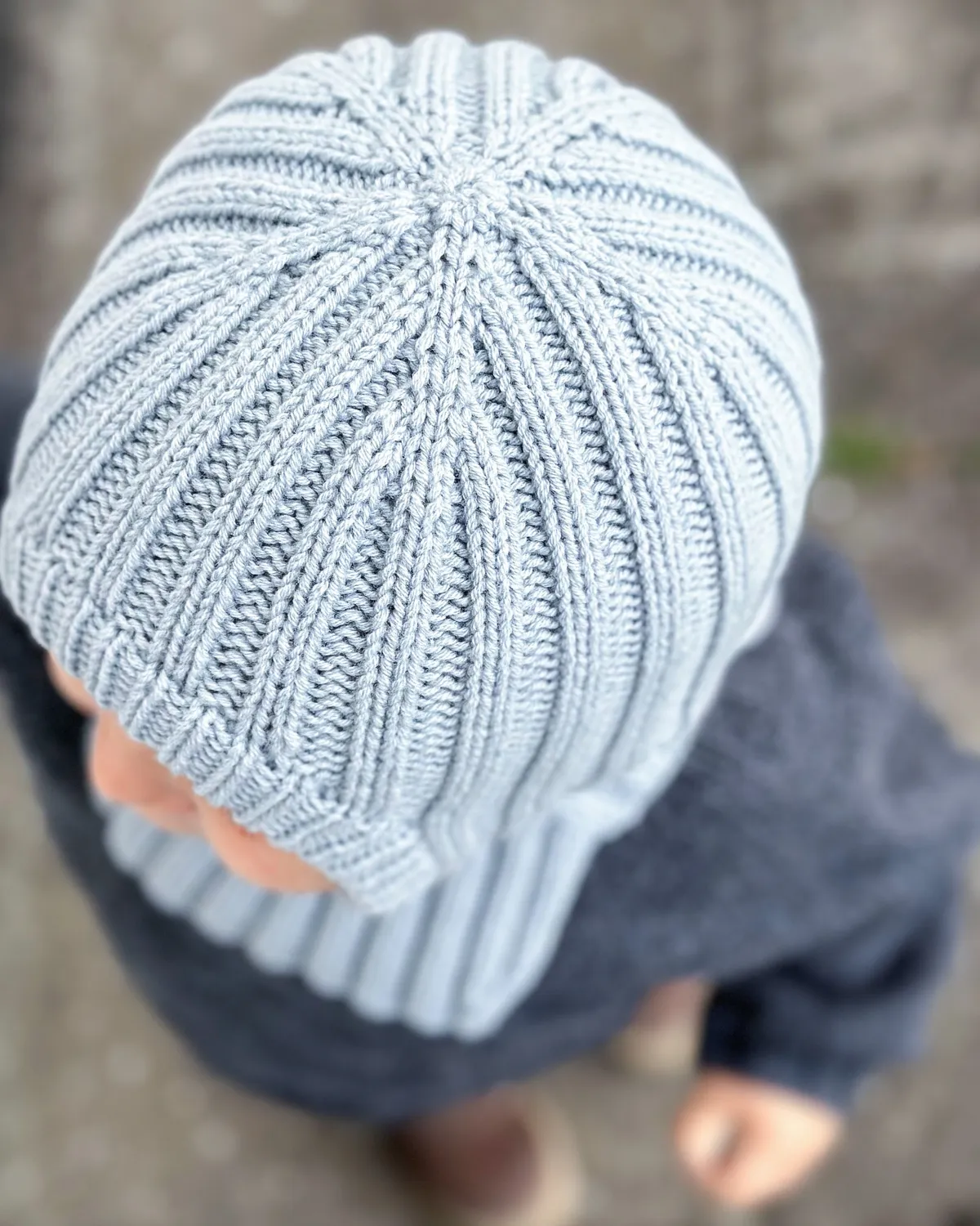 Olive's Ribbed Balaclava Anleitung deutsch Sturmhaube Rippenmuster