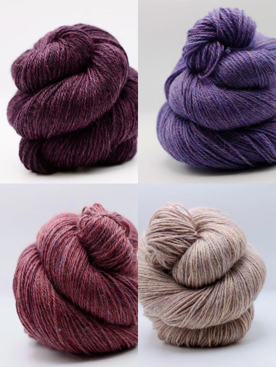 John Arbon Wanderer Hat Strickkit Yarnadelic Sport Bloom