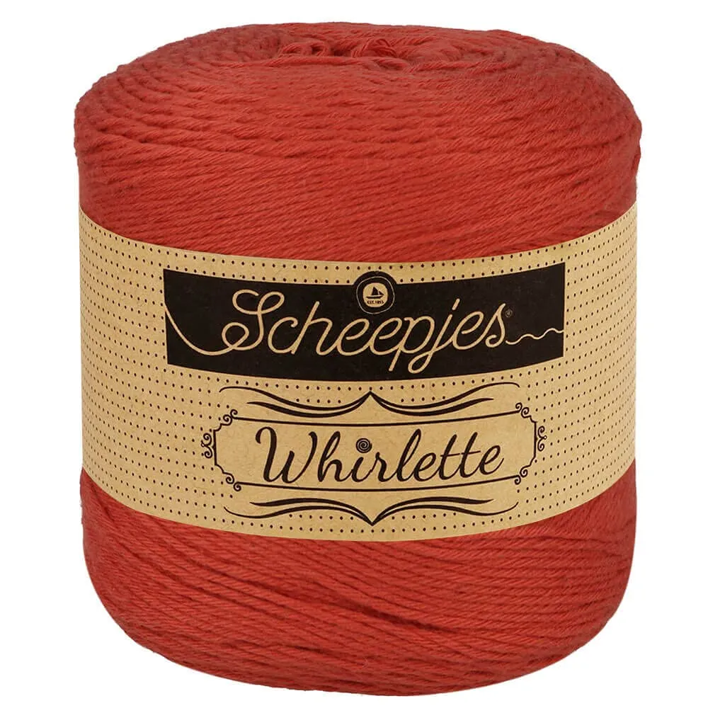 Scheepjes Whirlette 874 Granatapfel Garn 1x100g einfarbig