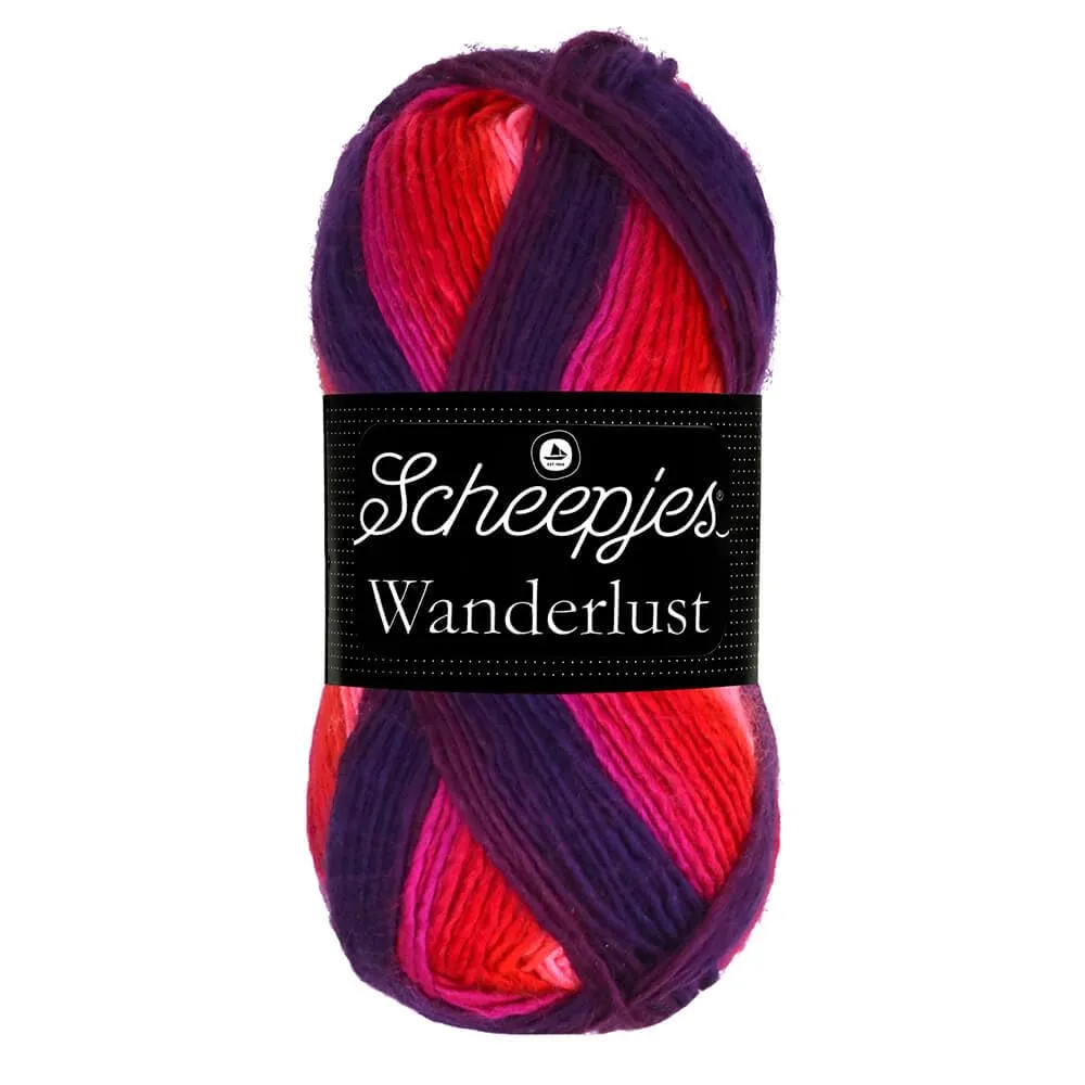 Scheepjes Wanderlust Garn 100g Havana 454 braun
