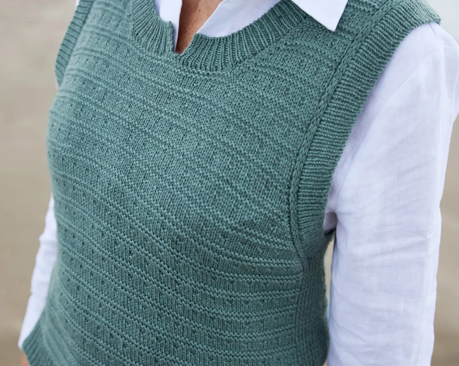 Rosy Green Wool River's Song Top Strickanleitung Deutsch Download