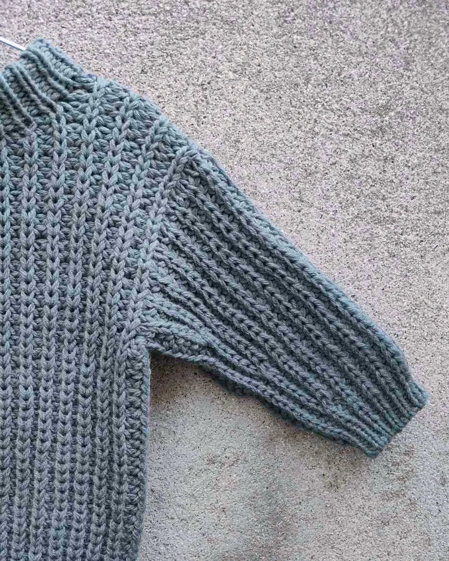 Knitting for Olive Loui Sweater Anleitung 6M-12J