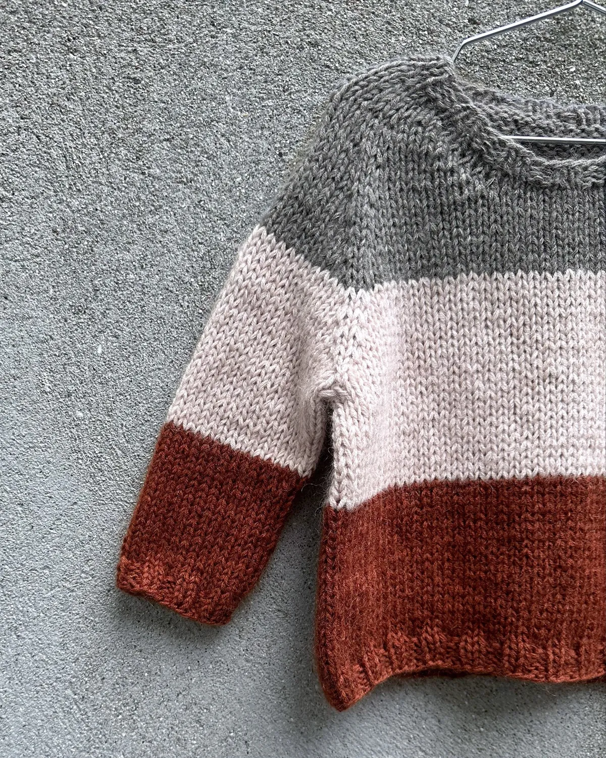 Knitting for Olive Alice Sweater Kids Strickanleitung deutsch 1-14 J