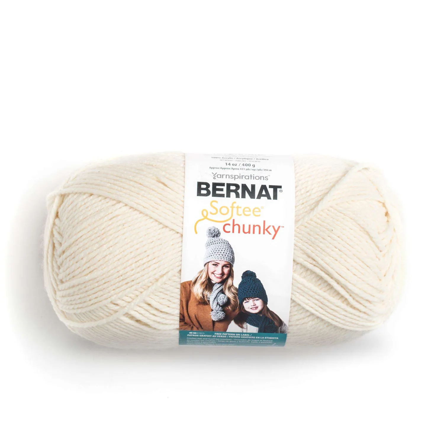 Bernat Softee Chunky Wolle 400g dick waschbar