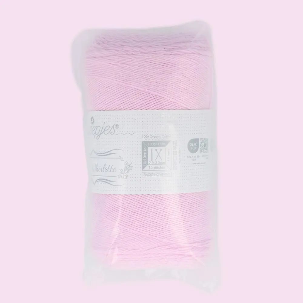 Scheepjes Cotton Whirlette 814 Bobbel Cotton Candy Rosa 100g