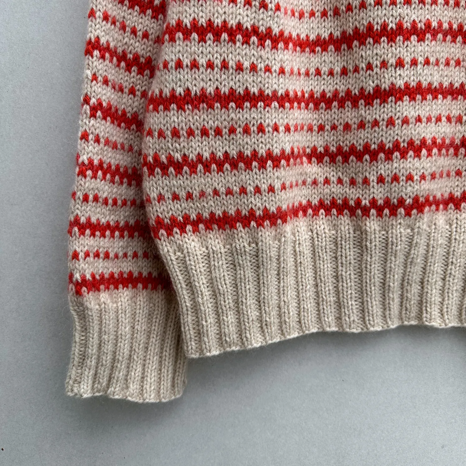 Knitting for Olive Katholt Sweater Strickanleitung deutsch Fair Isle