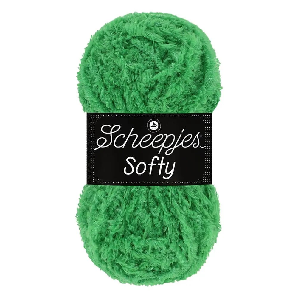 Scheepjes Softy 478 Schwarz Flauschgarn 1x50g Polyester
