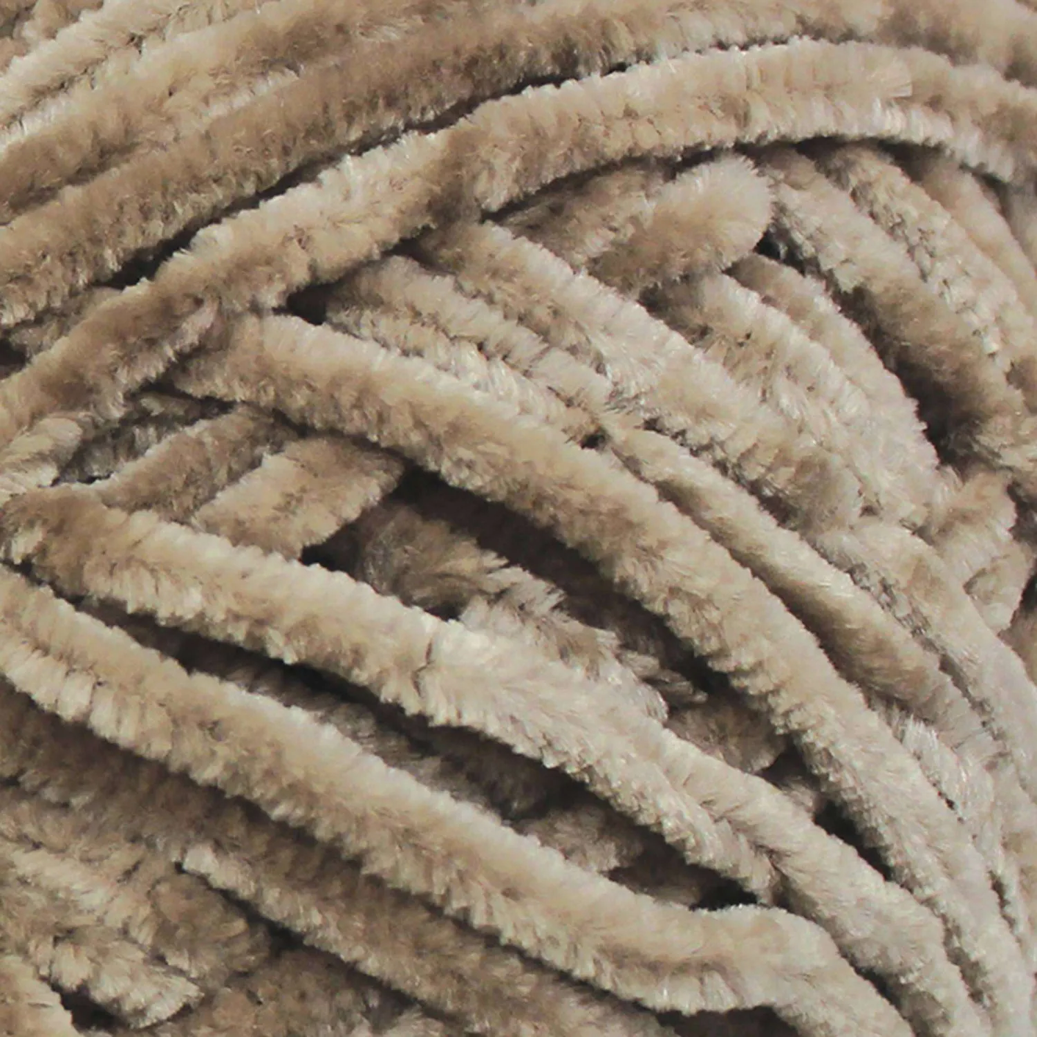 Bernat Velvet Samtgarn Weiß Chenille weich