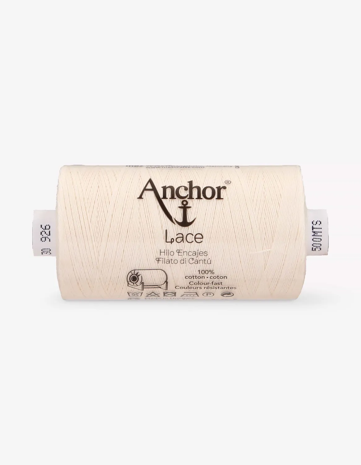 Anchor Lace Klöppelgarn Stärke 20 weiß 500m Baumwolle