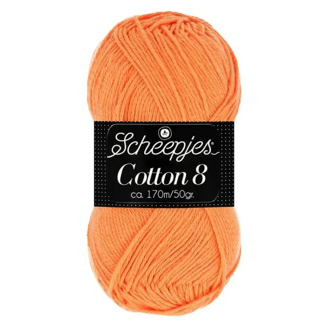 Scheepjes Cotton 8 639 Häkelgarn 50g reine Baumwolle