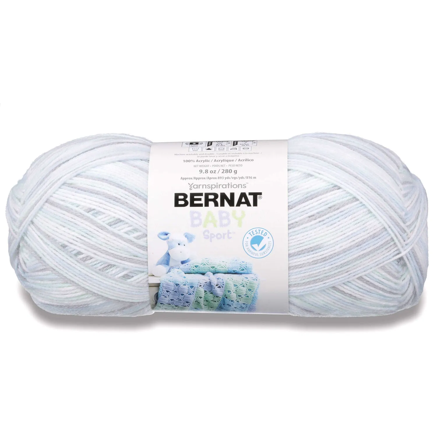 Bernat Baby Sport Ombre Verlaufswolle Verlauf