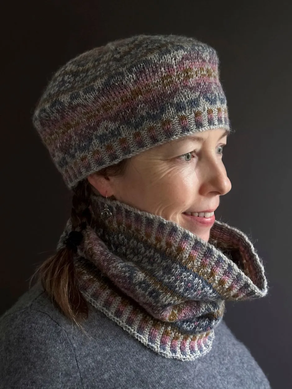 John Arbon Marcela Strickkit Handschuhe Colorwork Set