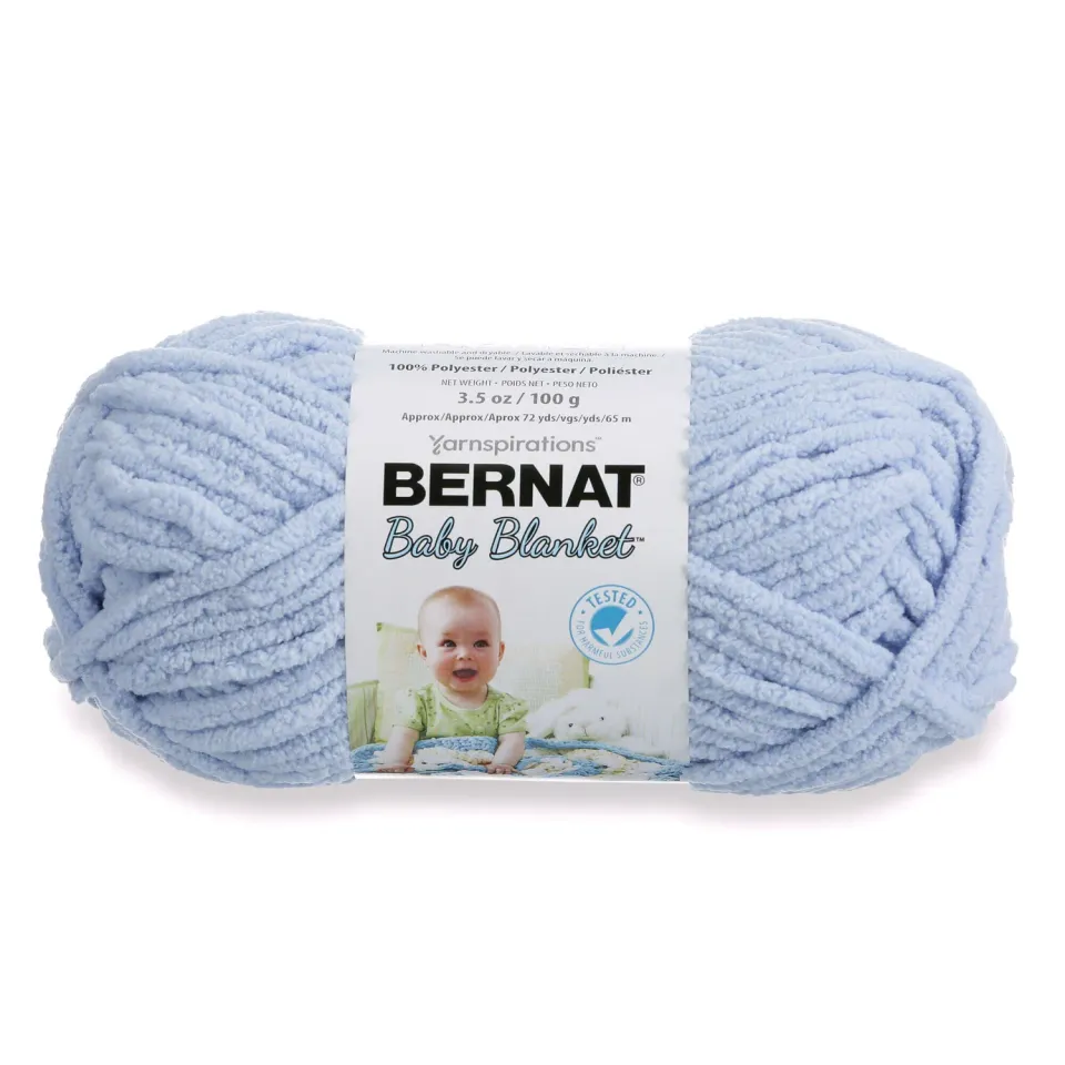 Bernat Baby Blanket Babygarn weich